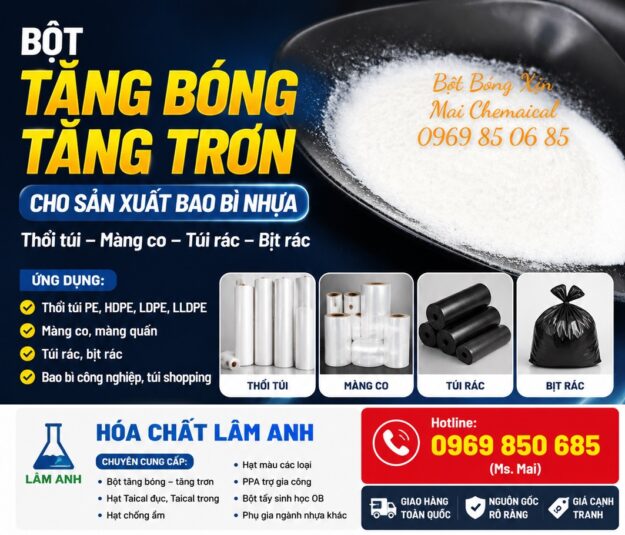 Bột tăng bóng, tăng trơn