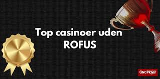 Casino Uden ROFUS Opdag Spilmed Lav Risiko
